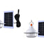 Set 2 x Bec Solar Pentru Camping, Portabil, Cu Prindere De Carlig