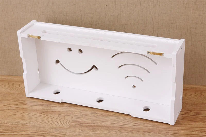 Lichidare de Stoc! Suport de Perete pentru Router sau Alte Obiecte - Smile Face