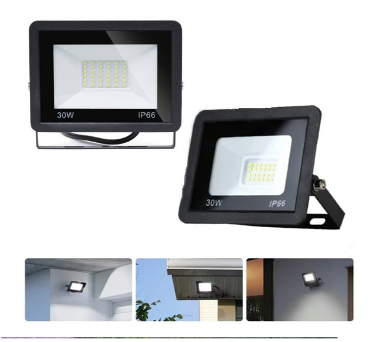 Set 2 x Proiector LED SMD 30W Alimentare 220V, Protectie IP66, Flood Light