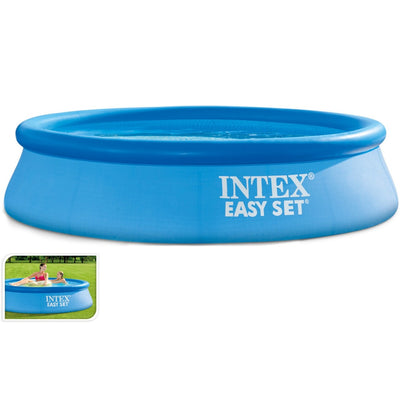 Lichidare de Stoc! Piscina Gonflabila cu Filtru Intex Easy, 244 x 61 cm