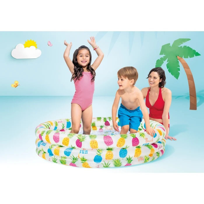 Lichidare de Stoc! Piscina Gonflabila pentru Copii cu Fructe, 132 x 28 cm