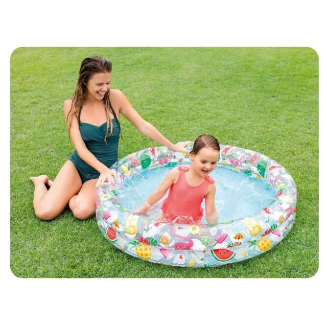 Lichidare de Stoc! Piscina Gonflabila pentru Copii cu Fructe, 132 x 28 cm