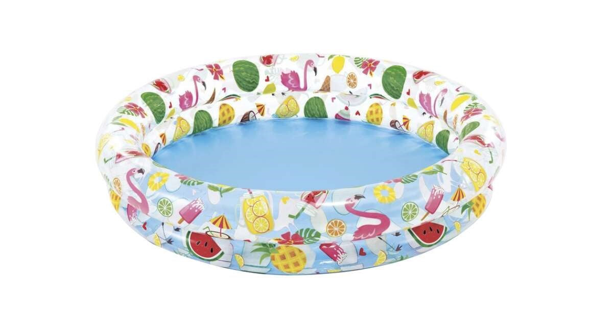 Lichidare de Stoc! Piscina Gonflabila pentru Copii cu Fructe, 132 x 28 cm