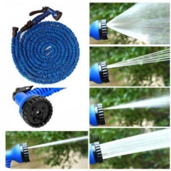 Furtun Extensibil de Gradina de 45 Metri +Accesoriu pentru Stropit