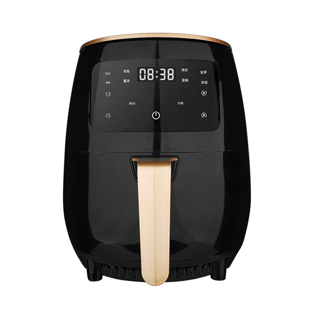 Air Fryer - Friteuza fara Ulei 6 Litri, Display Digital, 2400 W, Functie de Coacere