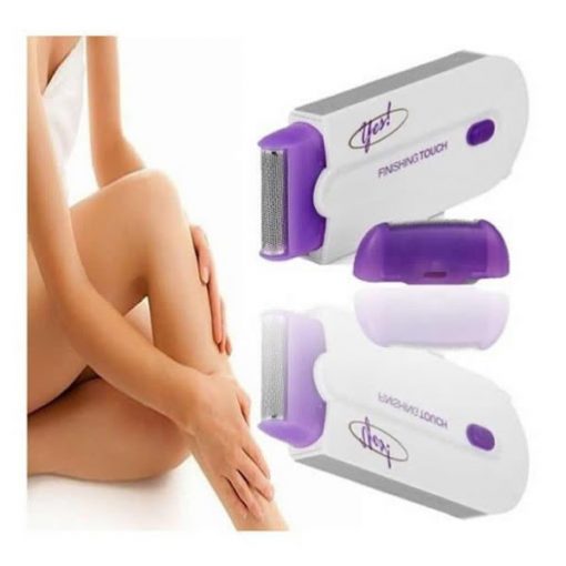 Lichidare de Stoc! Set 2x Epilator Reîncărcabil cu Lumină Tehnologie Sensa