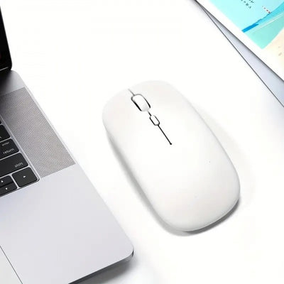 Mouse Slim Silentios fara Fir, Wireless, Portabil, USB