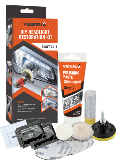 Kit polish pentru faruri, Visbella Headlight