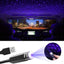 Lampa cu laser proiectie stelute mov USB, Car Ceiling USB Star