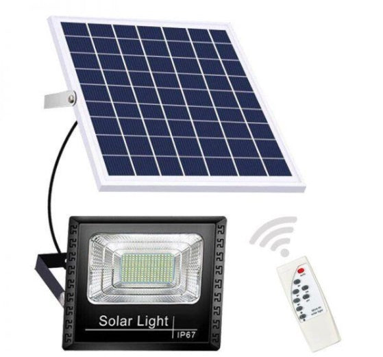 Proiector cu panou solar 300W