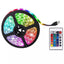 Banda led rgb multicolor cu telecomanda 20 M