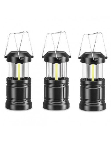 Set 3 x Lampa solara reincarcabila, camping Shenyu