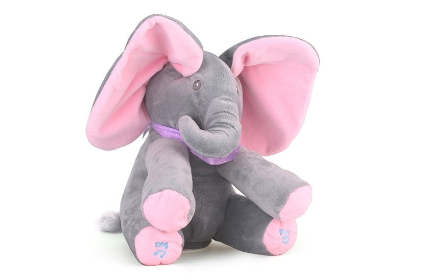 Elefant interactiv din plus - Peek a Boo