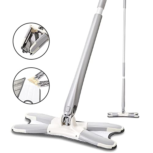 Mop reglabil, stoarcere automata, 130 cm, 360 grade