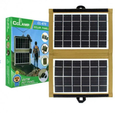 Panou solar pliabil CL-670, 7.2W maro