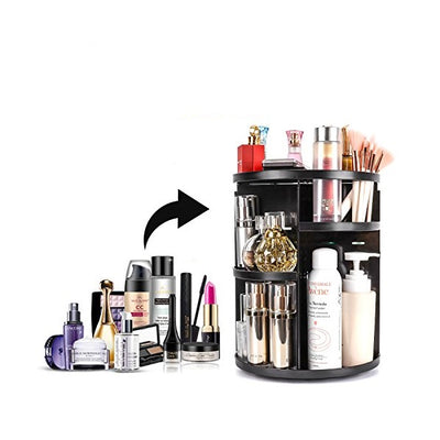 Organizator de produse cosmetice, machiaj , rotativ 360 de grade