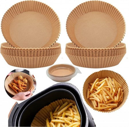 Set 200 +  CADOU 100 hartii de copt pentru friteuza