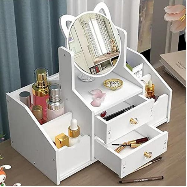 Lichidare de Stoc! Raft Organizator pentru Produse Cosmetice, Model Oglinda, 40 x 20 cm