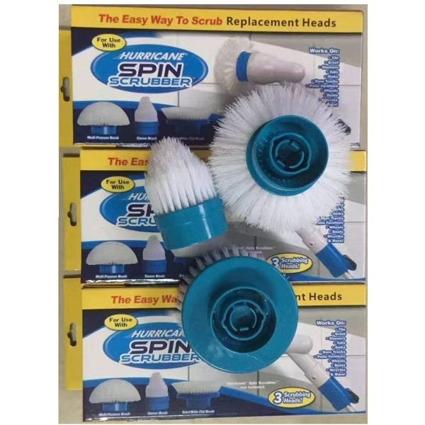 Set 3 rezerve pentru perie Hurricane Spin Scrubber