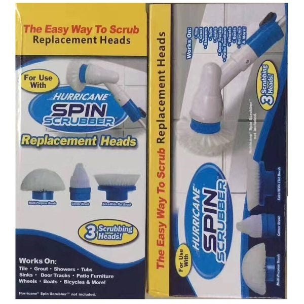 Set 3 rezerve pentru perie Hurricane Spin Scrubber