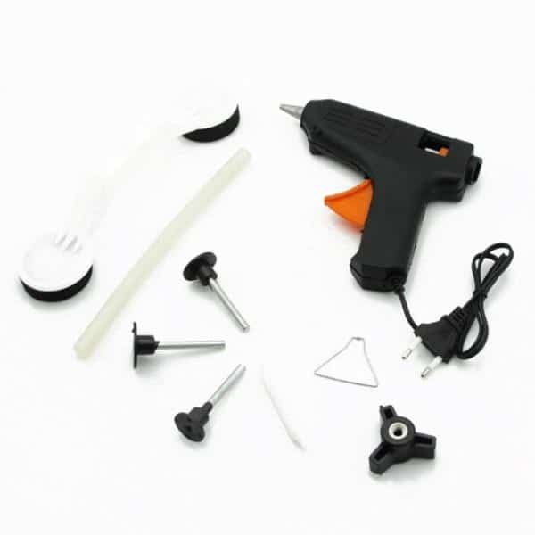 Kit pentru reparare caroserie auto, indreptat lovituri tabla/plastic