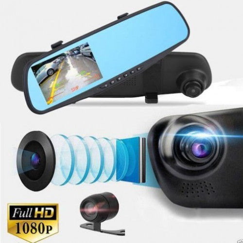 Oglinda retrovizoare tip camera video HD 1080p Night Vision